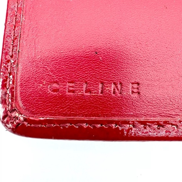 Authentic Celine Macadam Leather Canvas Long Wallet - Picture 10 of 12